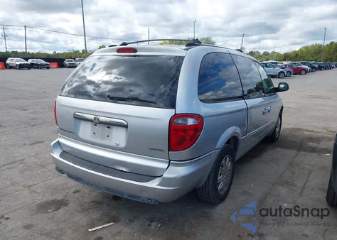 2007 Chrysler Town & Country Limited z USA, uszkodzony, nr VIN 2A8GP64L97R160324